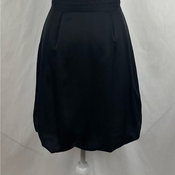 Max And Cleo Black Cream Balloon Ruffled Skirt Party Event Dress NWOT Size 10 - Picture 7 of 13